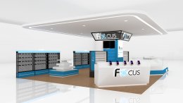 Design, manufacture and installation of the shop: Focus Shop, Nakhon Sawan Province